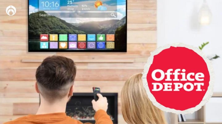 Office Depot: 5 Smart TVs de más de 50 pulgadas por menos de 10 mil pesos