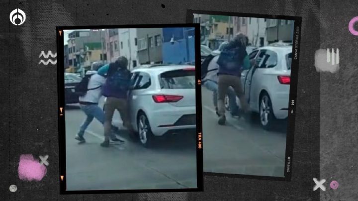 Pánico en Circuito Interior: VIDEO del asalto a un automovilista en plena vía