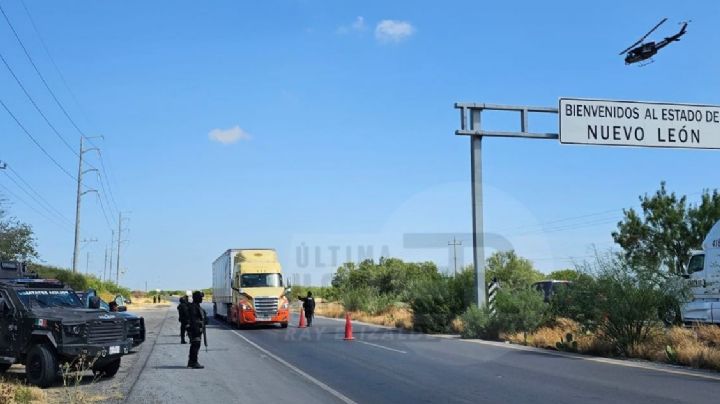 Capturan a 'gringo' con cargamento de droga en carretera de NL