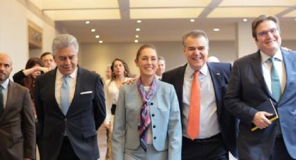 Claudia Sheinbaum se reúne con empresarios; dice que México vive un momento extraordinario