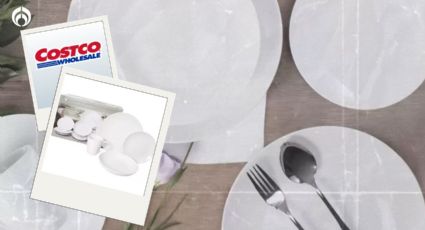 Costco: La vajilla de porcelana de 16 piezas con un precio que te volará la cabeza