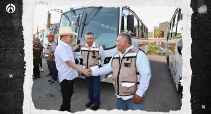 Durazo entrega 163 unidades de transporte en beneficio de 13 municipios de Sonora