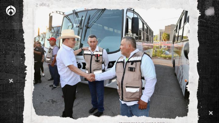 Durazo entrega 163 unidades de transporte en beneficio de 13 municipios de Sonora