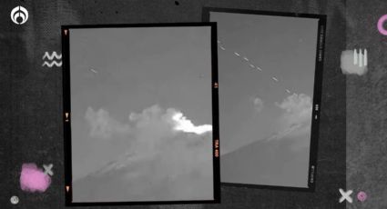 (VIDEOS) Flotilla de ovnis… ¿sale del volcán Popocatépetl? Esto sabemos