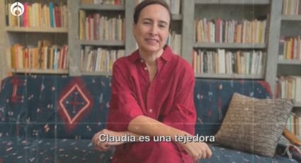 La diseñadora y activista  mexicana de la moda Carla Fernández, apoya a Claudia Sheinbaum