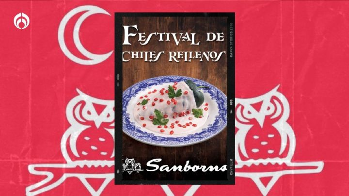 El inigualable sabor de Sanborns está en el Festival de Chiles rellenos en un gran paquete