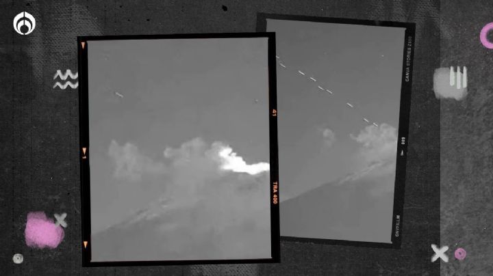 (VIDEOS) Flotilla de ovnis… ¿sale del volcán Popocatépetl? Esto sabemos