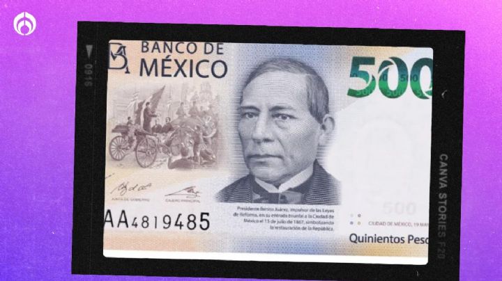 Características del billete de 500 pesos por el que pagan hasta 300 mil pesos