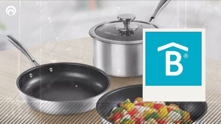 Betterware tiene al 55% de descuento esta super batería de cocina