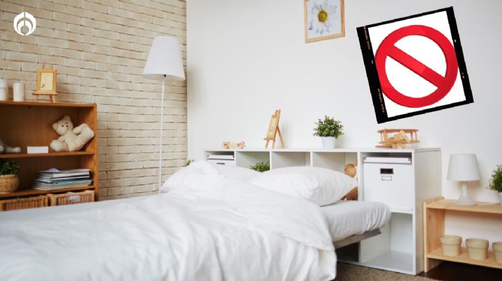 Los muebles que por ningún motivo deben ir en tu habitación