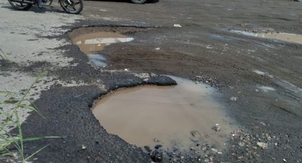 (FOTOS) Constantes lluvias en Veracruz dejan en pésimas condiciones las calles