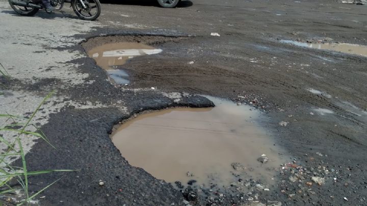 (FOTOS) Constantes lluvias en Veracruz dejan en pésimas condiciones las calles