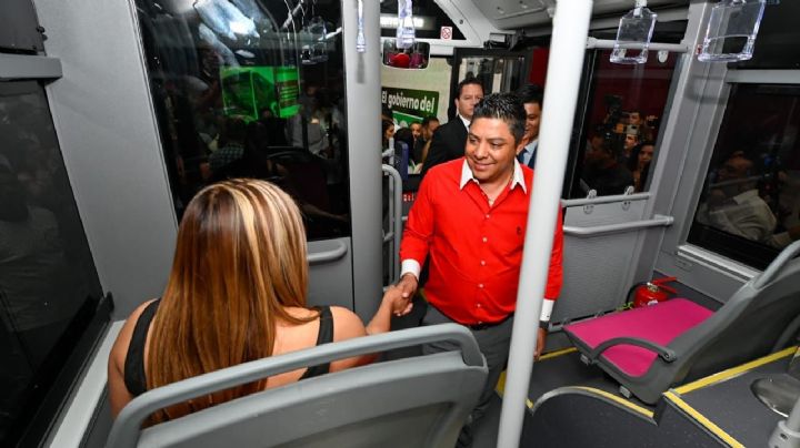 Ricardo Gallardo presenta el innovador Sistema 'Metro Red' en San Luis Potosí