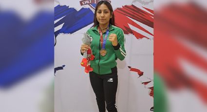 La quintanarroense Dinack Garza brilla con bronce en campeonato continental de box olímpico