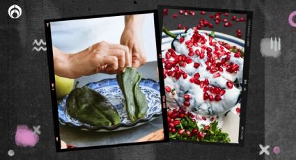 El secreto para pelar los chiles poblanos y queden perfectos para los chiles en nogada