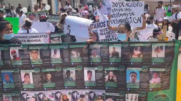 Marchan por los desaparecidos en León: Colectivos exigen justicia y visibilizan su dolor