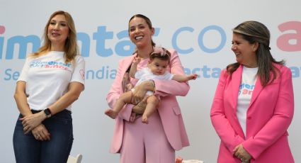 Mariana Rodríguez dona donativo al Banco de Leche en la Semana Mundial de la Lactancia Materna