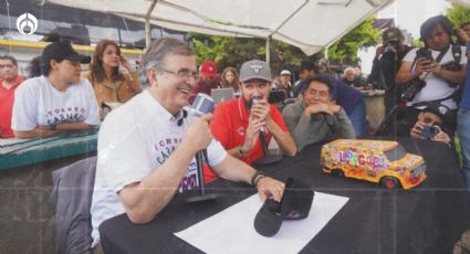 Marcelo Ebrard inauguró el torneo de futbol de “El Carnal del Barrio”