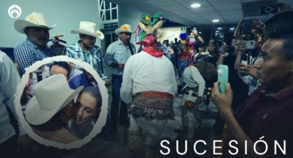 Reciben a Sheinbaum con la danza del venado en Aeropuerto Internacional de Sonora