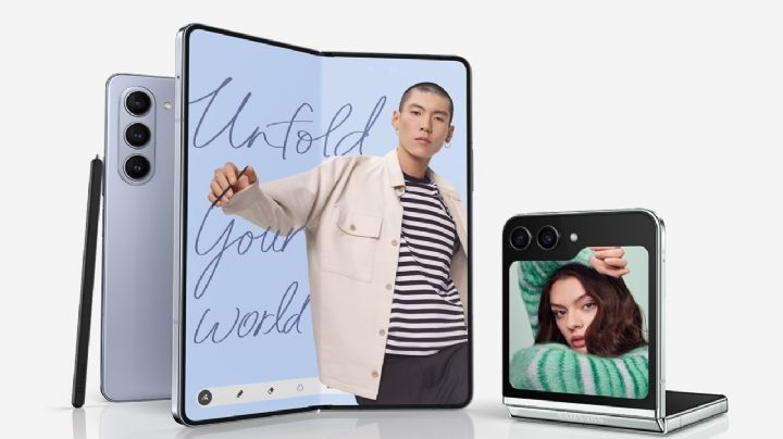 Galaxy Z Flip5 y Galaxy Z Fold5, los móviles que integran flexcam