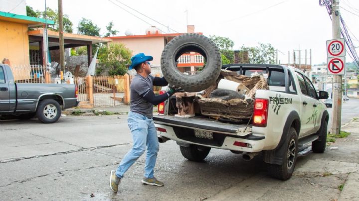 Anuncia Fernando Remes la creación de una 'planta recicladora de llantas'