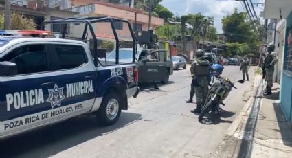 Código Rojo: se desata balacera en Poza Rica y Ejército asegura dos granadas de fragmentación