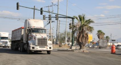 Abren circulación de Carretera a Monclova en Escobedo NL