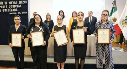 Presentan a las nuevas juezas del Poder Judicial en Querétaro