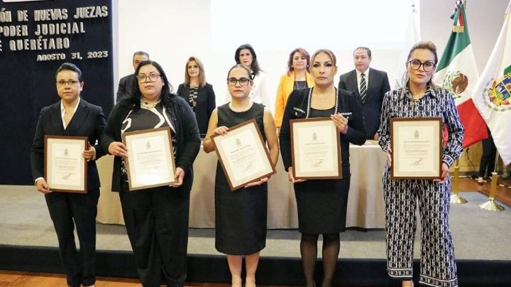 Presentan a las nuevas juezas del Poder Judicial en Querétaro