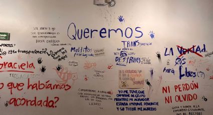 (FOTOS) Así lucen las oficinas de Rectoría UG tras la toma del edificio por manifestantes