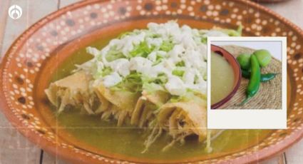 ¿Cómo preparar la mejor salsa para enchiladas verdes? Con estos tips te quedará exquisita