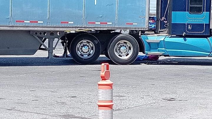 Muere niña de 10 años arrollada por tráiler en Nuevo León