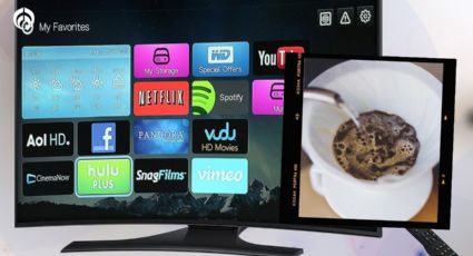 El truco para limpiar la pantalla de la tele con filtros para café