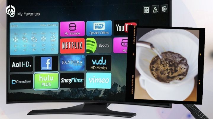 El truco para limpiar la pantalla de la tele con filtros para café