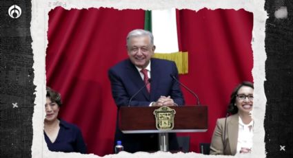 AMLO da inédito discurso: habla en toma de posesión de Delfina y 'apapacha' a Del Mazo