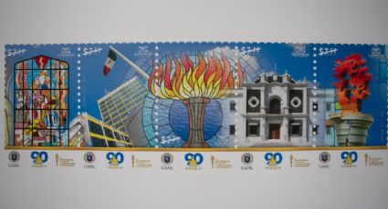 90 aniversario de la UANL: emiten timbre postal conmemorativo