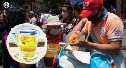 Este es el aceite utilizado para los tacos de canasta… y queden de ‘rechupete’