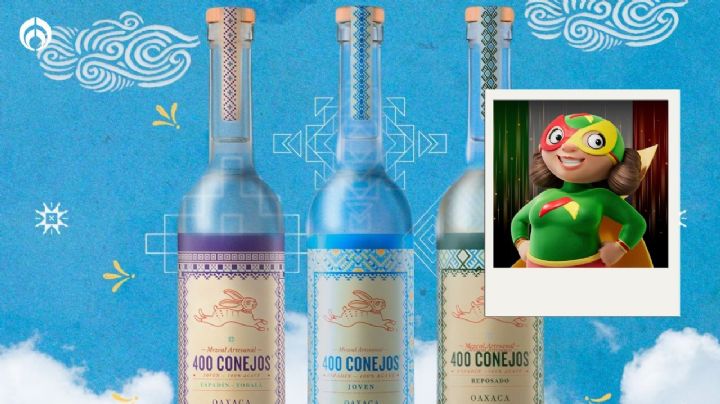 Bodega Aurrera: Este paquete de 3 mezcales de 400 Conejos cuesta menos de 800 pesos