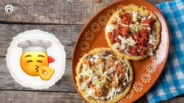 El secreto para hacer sopes con masa de tortillería y queden de 'rechupete'