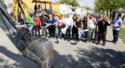 Arrancan obras de mejora de vialidades en Escobedo NL