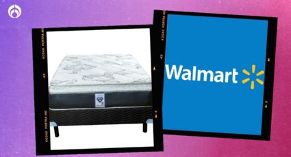 Walmart tiene un paquetazo de colchón Queen con 9 mil pesos de descuento más almohadas, sábanas y protector