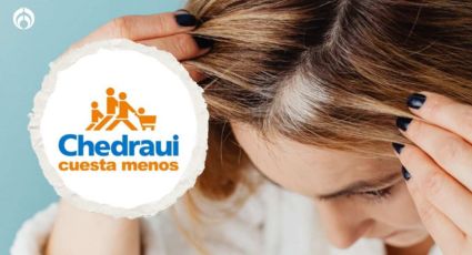 Chedraui vende un efectivo shampoo que desvanece las canas en cada lavada