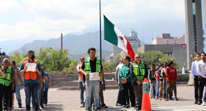 Simulacro Nacional 2023: edificios públicos, escuelas y empresas son evacuados en NL