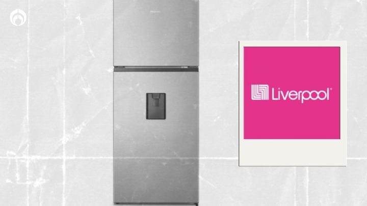 Liverpool: Este refrigerador Hisense de alta tecnología tiene casi 50% de descuento