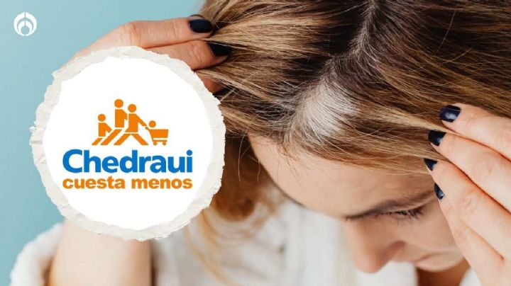 Chedraui vende un efectivo shampoo que desvanece las canas en cada lavada