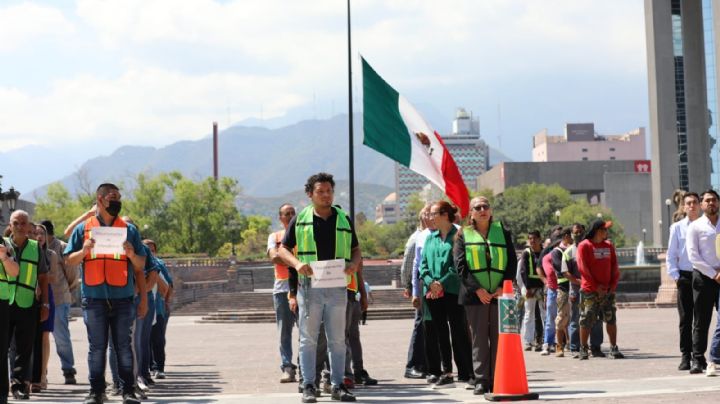 Simulacro Nacional 2023: edificios públicos, escuelas y empresas son evacuados en NL