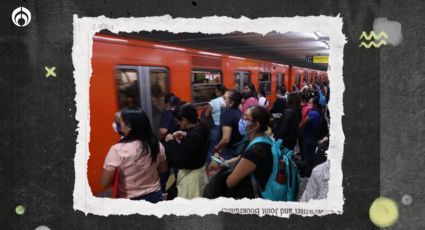 La hora pico del Metro: un ‘69’ muy literal