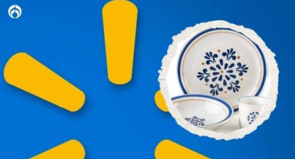 Walmart tiene en rebaja esta vajilla de cerámica con un diseño clásico