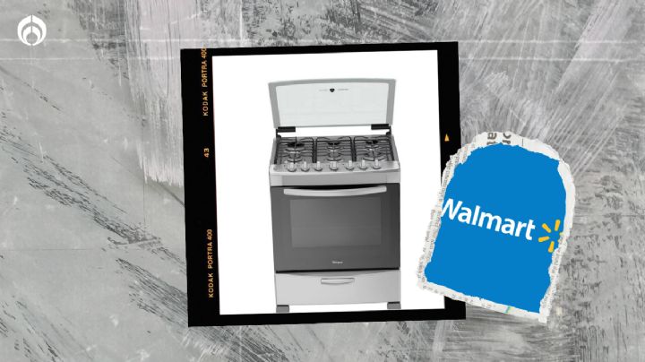 Walmart tiene una bellísima estufa Whirlpool con cristal y un precio increíble