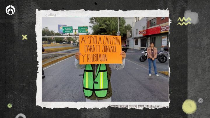 Pega crisis migrante a la CDMX: Vecinos bloquean Circuito Interior; piden reubicar a personas
